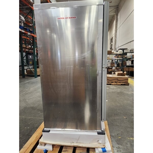 Scratch and Dent Avantco HPI-1836DC Full Size Insulated Heated Holding / Proofing Cabinet with Clear Dutch Doors - 120V