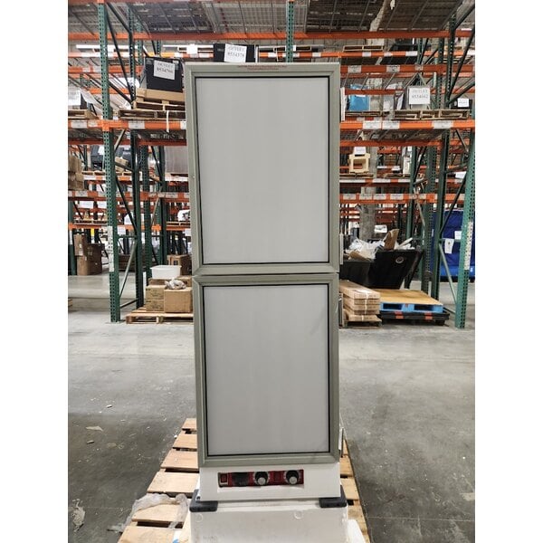 Scratch and Dent Avantco HPI-1836DC Full Size Insulated Heated Holding / Proofing Cabinet with Clear Dutch Doors - 120V