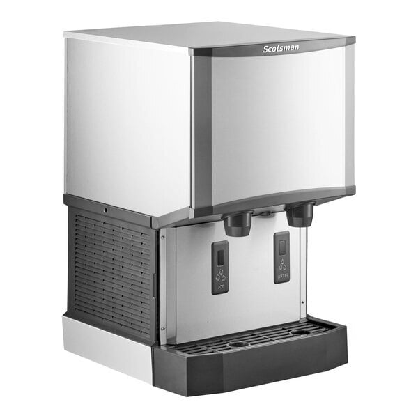 Scratch and Dent Scotsman HID525A-1 Meridian® Countertop Air Cooled Ice Machine and Water Dispenser - 25 lb. Bin Storage
