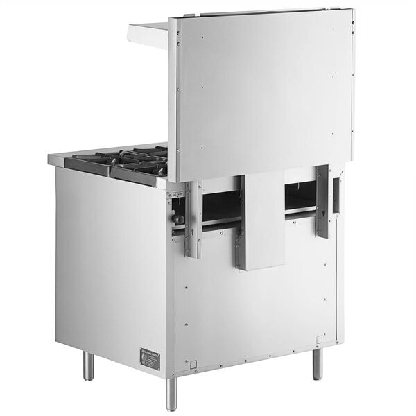 Scratch and Dent Cooking Performance Group S36-N Natural Gas 6 Burner 36" Range with Standard Oven - 210,000 BTU