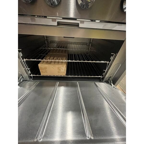 Scratch and Dent Cooking Performance Group S36-N Natural Gas 6 Burner 36" Range with Standard Oven - 210,000 BTU