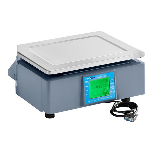 Scratch and Dent AvaTek PCSP60 Thermal Label Printing / Price Computing Scale, Legal for Trade