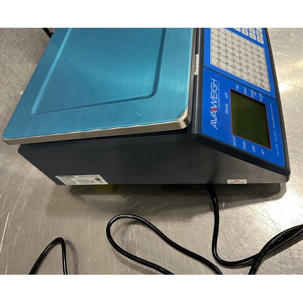 Scratch and Dent AvaTek PCSP60 Thermal Label Printing / Price Computing Scale, Legal for Trade