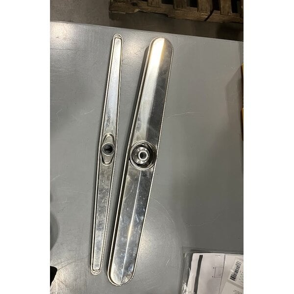 Scratch and Dent MainStreet Equipment HTDT Single Rack High-Temperature Door-Type Dish Machine with Booster Heater - 208-240V, 3 Phase