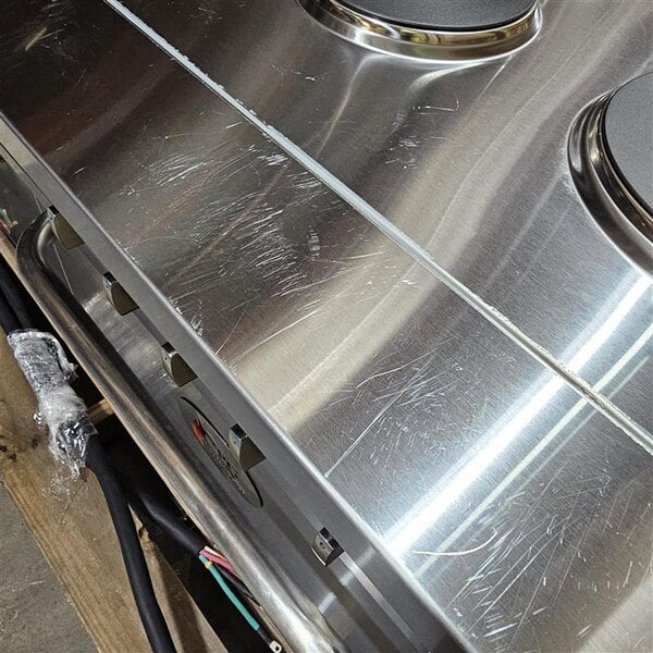 Scratch and Dent Cooking Performance Group ER60-208-3 60" 10-Burner Electric Range with 2 Standard Ovens - 208V, 3 Phase