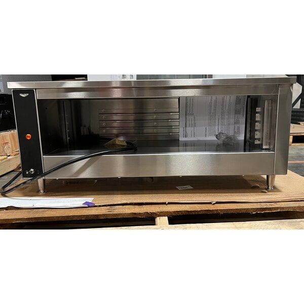 Scratch and Dent Vollrath CM4-24035PA JW30PA 35" Plate Activated Countertop Cheese Melter - 240V