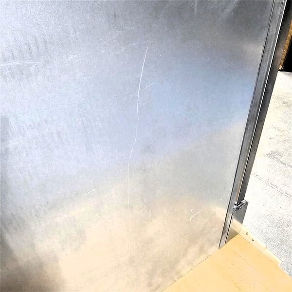 Scratch and Dent MainStreet Equipment CG1-N Single Deck Full Size Natural Gas Convection Oven with Legs - 54,000 BTU