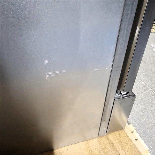 Scratch and Dent MainStreet Equipment CG1-N Single Deck Full Size Natural Gas Convection Oven with Legs - 54,000 BTU