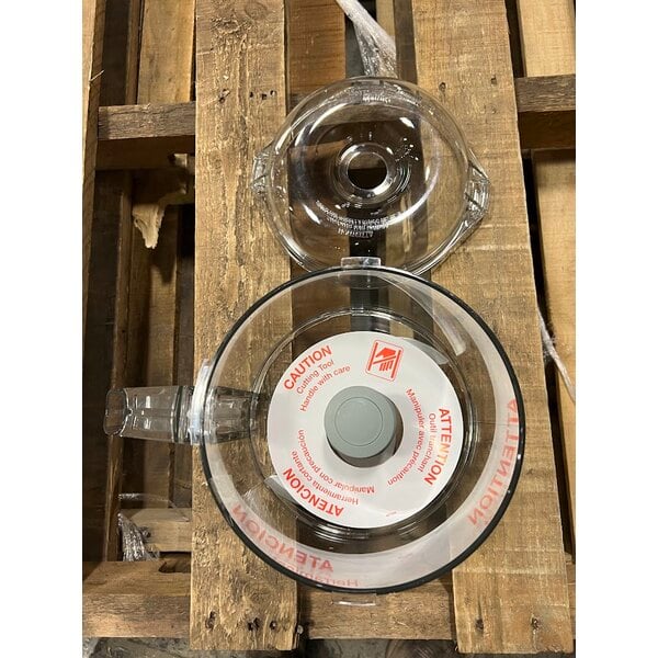 Scratch and Dent Robot Coupe 27240 Clear 3 Qt. / 3 Liter Cutter Bowl Kit