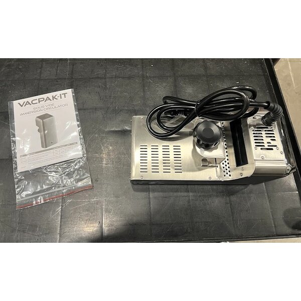Scratch and Dent VacPak-It SV158 16 Gallon Sous Vide Immersion Circulator Head with LCD Display- 120V, 1800W