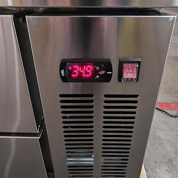 Scratch and Dent Avantco CBE-72-HC 72" 4 Drawer Refrigerated Chef Base