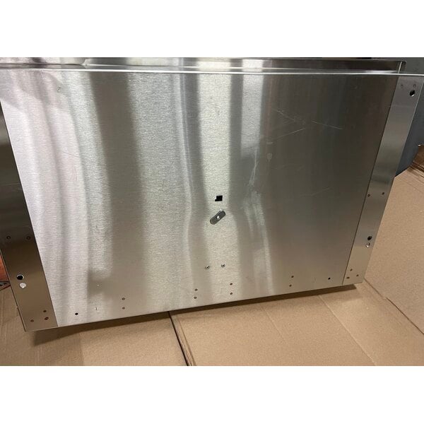 Scratch and Dent Foundations Premier 100SS-R Recessed Horizontal Stainless Steel Baby Changing Station / Table