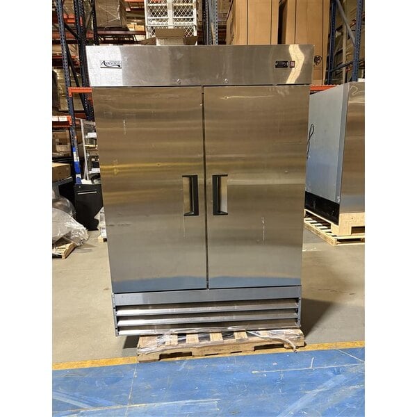 Scratch and Dent Avantco A-49F-HC 54" Solid Door Reach-In Freezer