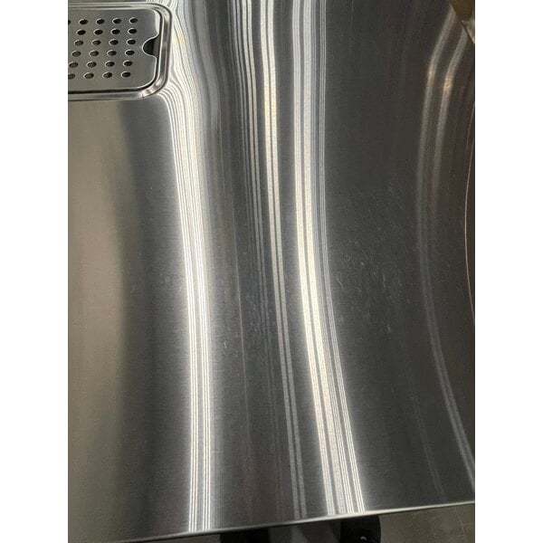 Scratch and Dent Avantco UDD-36-HC 36" Black Triple Tap Kegerator Beer Dispenser - (1) 1/2 Keg Capacity