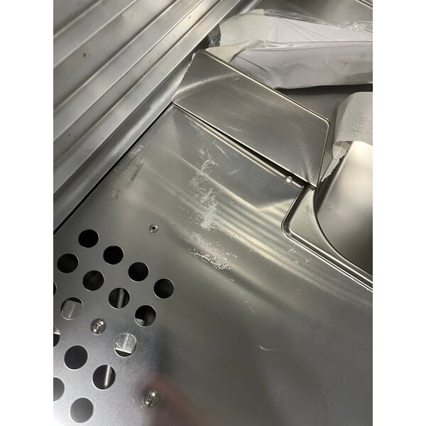 Scratch and Dent MainStreet Equipment CHP-1836U Full Size Non-Insulated Heated Holding / Proofing Cabinet with Clear Door - 120V