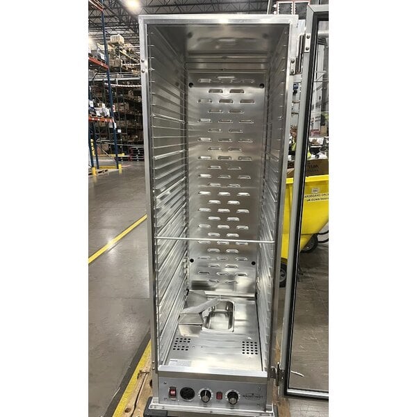 Scratch and Dent MainStreet Equipment CHP-1836U Full Size Non-Insulated Heated Holding / Proofing Cabinet with Clear Door - 120V