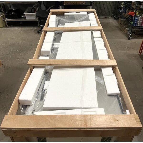 Scratch and Dent Avantco HBB-80-HC 80" Black Horizontal Bottle Cooler