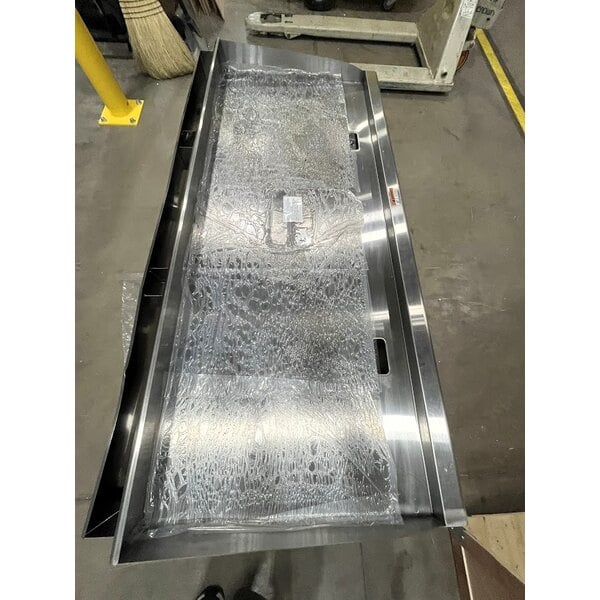 Scratch and Dent Cooking Performance Group GM-CPG-60-NL 60" Gas Countertop Griddle with Manual Controls - 150,000 BTU