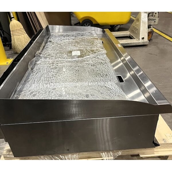 Scratch and Dent Cooking Performance Group GM-CPG-60-NL 60" Gas Countertop Griddle with Manual Controls - 150,000 BTU