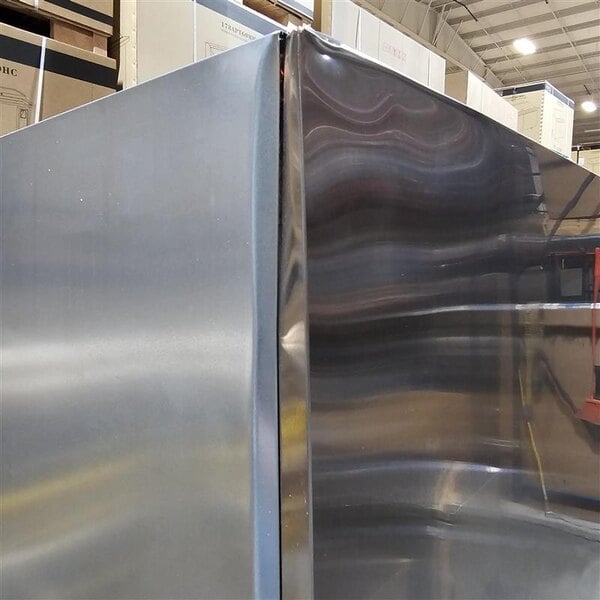 Scratch and Dent Avantco SS-1F-HC 29" Stainless Steel Solid Door Reach-In Freezer