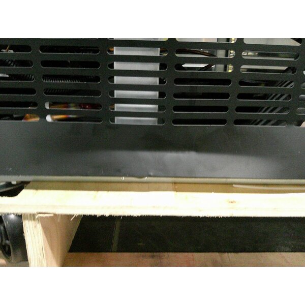 Scratch and Dent Avantco SS-3F-HC 81 5/16" Stainless Steel Solid Door Reach-In Freezer