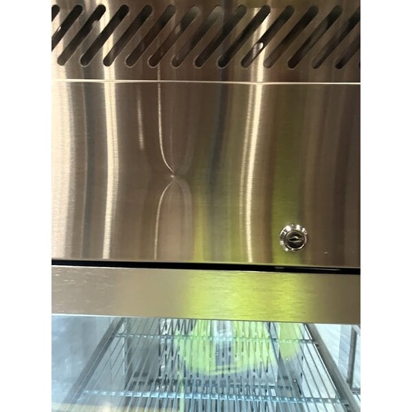 Scratch and Dent Avantco Z2-R-GHC 54" Glass Door Stainless Steel Reach-In Refrigerator