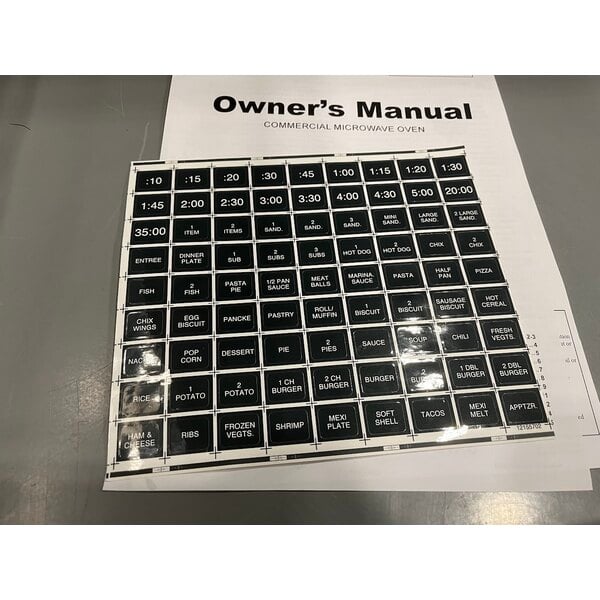 Scratch and Dent Solwave Ameri-Series SWA12T Medium-Duty Stainless Steel Commercial Microwave with Push Button Controls - 120V, 1,200W