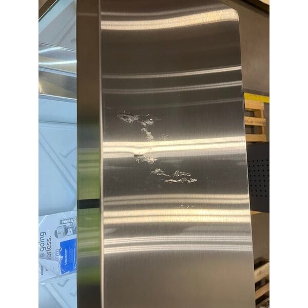 Scratch and Dent Avantco CPW-47-HC 47 1/8" 8 Tub White Deluxe Ice Cream Dipping Cabinet