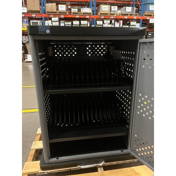 Scratch and Dent Oklahoma Sound DCC Black and Charcoal Duet Charging Cart