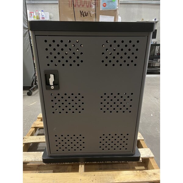 Scratch and Dent Oklahoma Sound DCC Black and Charcoal Duet Charging Cart