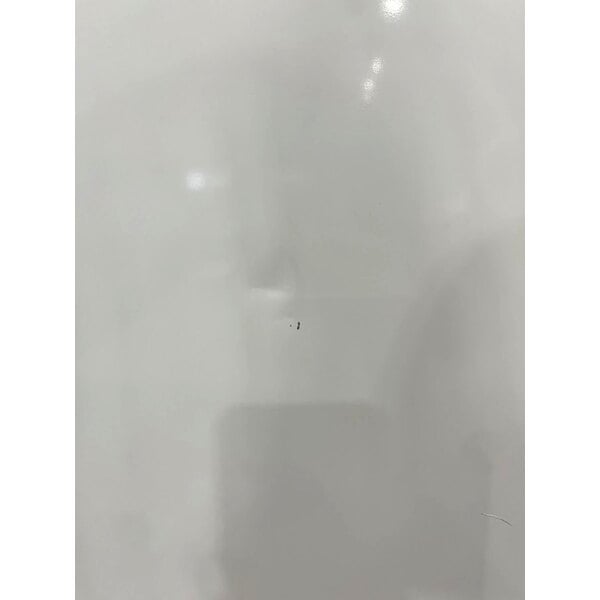 Scratch and Dent Avantco GDC-23-HC 28 3/8" White Customizable Swing Glass Door Merchandiser Refrigerator with LED Lighting