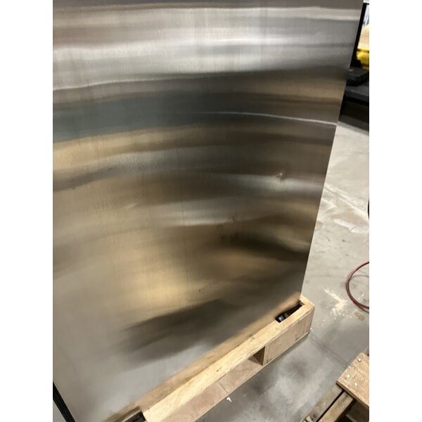 Scratch and Dent Avantco Z2-R-GHC 54" Glass Door Stainless Steel Reach-In Refrigerator