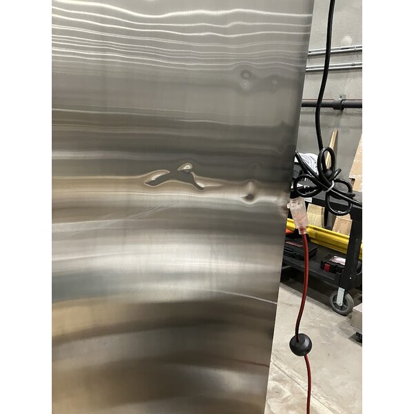 Scratch and Dent Avantco Z2-R-GHC 54" Glass Door Stainless Steel Reach-In Refrigerator