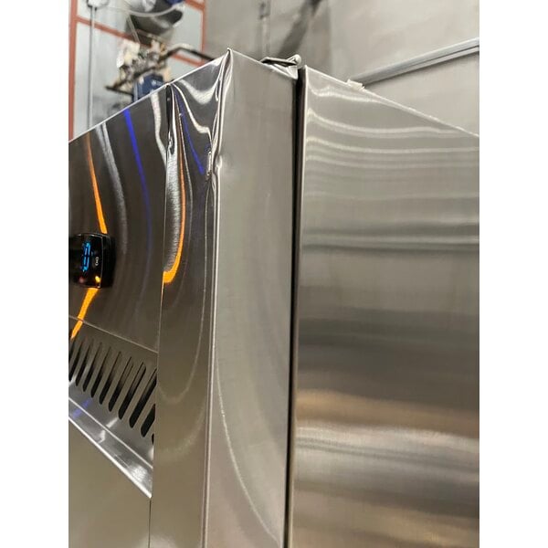 Scratch and Dent Avantco Z2-R-GHC 54" Glass Door Stainless Steel Reach-In Refrigerator