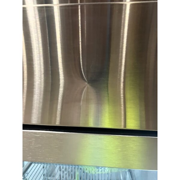 Scratch and Dent Avantco Z2-R-GHC 54" Glass Door Stainless Steel Reach-In Refrigerator