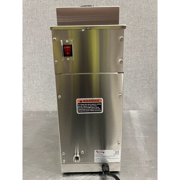 Scratch and Dent Avantco CMAD2 Digital Automatic Coffee Maker with 1 Upper and 1 Lower Decanter