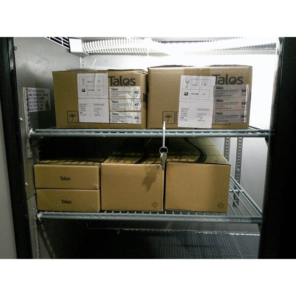 Scratch and Dent Avantco UDD-60-HC (2) Triple Tap Shallow Depth Kegerator Beer Dispenser - Black, (2) 1/2 Keg Capacity