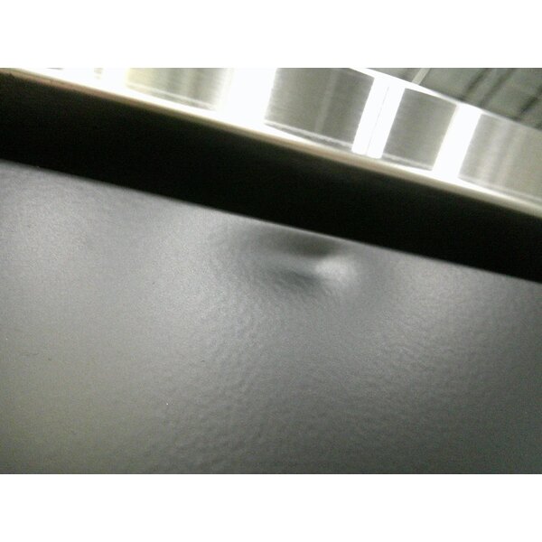 Scratch and Dent Avantco UDD-60-HC (2) Triple Tap Shallow Depth Kegerator Beer Dispenser - Black, (2) 1/2 Keg Capacity