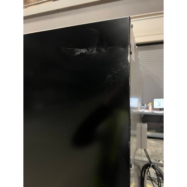 Scratch and Dent All State Manufacturing 49" x 23 1/4" x 72" Condiment Stand with Triple Shelf AS493-6-N/L