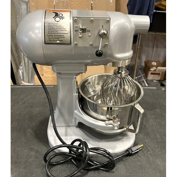 Scratch and Dent Hobart N50 5 Qt. Bowl Lift Countertop Mixer with Standard Accessories - 120V, 1/6 hp