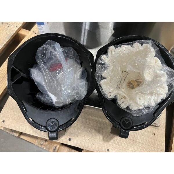 Scratch and Dent Bunn 53200.0101 ICB Twin Tall Infusion Series Stainless Steel Automatic Coffee Brewer - 120/240V, 6000W