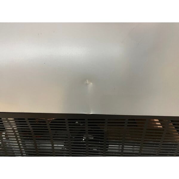 Scratch and Dent Avantco SS-3F-HC 81 5/16" Stainless Steel Solid Door Reach-In Freezer