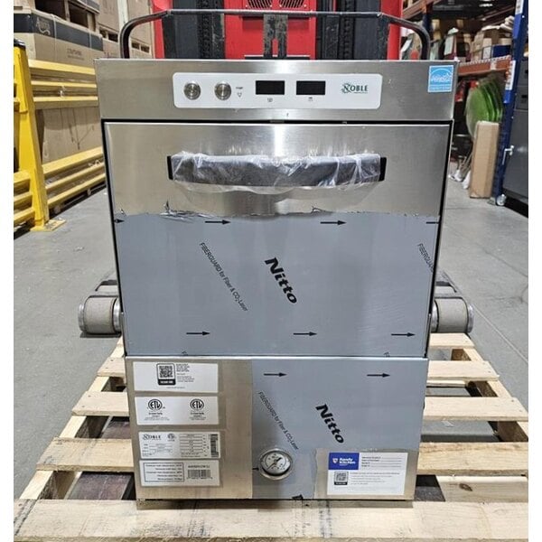 Scratch and Dent Noble Warewashing HTGW High-Temperature Underbar Glass Washer - 208V/240V, 1 Phase