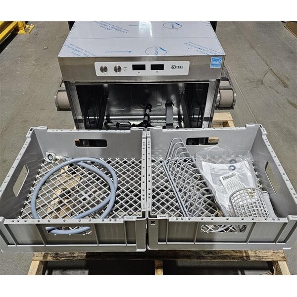 Scratch and Dent Noble Warewashing HTGW High-Temperature Underbar Glass Washer - 208V/240V, 1 Phase