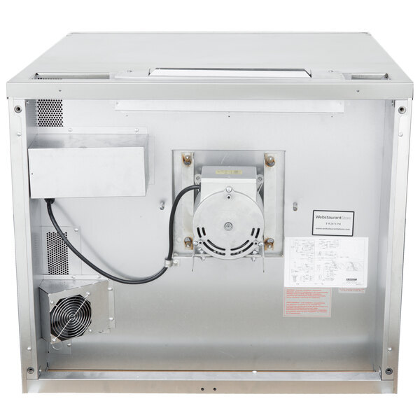 Scratch and Dent Blodgett ZEPHAIRE-100-E Single Deck Full Size Standard Depth Electric Convection Oven with Draft Diverter -220/240V, 1 Phase, 11kW