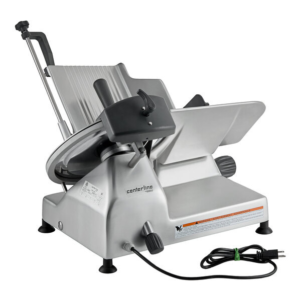 Scratch and Dent Centerline by Hobart EDGE-13 13" Manual Meat Slicer - 1/2 hp
