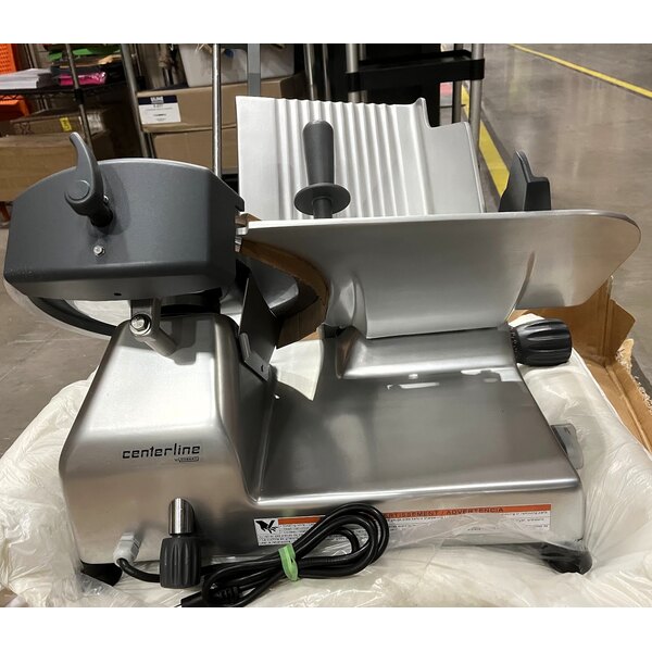 Scratch and Dent Centerline by Hobart EDGE-13 13" Manual Meat Slicer - 1/2 hp