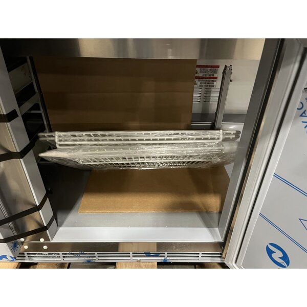 Scratch and Dent Beverage-Air SPED72HC-18C-2 72" 2 Door 2 Drawer Mega Top Refrigerated Sandwich Prep Table