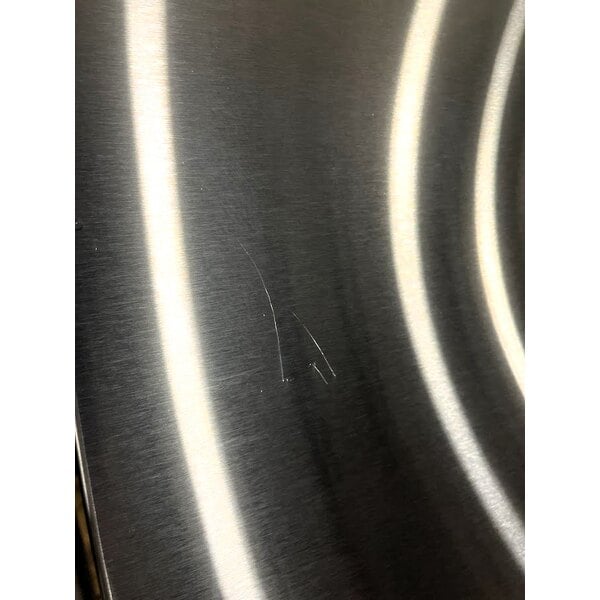 Scratch and Dent Cooking Performance Group FEC-100-C Single Deck Standard Depth Full Size Electric Convection Oven - 208V, 3 Phase, 11 kW