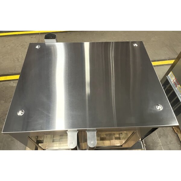 Scratch and Dent Cooking Performance Group FEC-100-C Single Deck Standard Depth Full Size Electric Convection Oven - 208V, 3 Phase, 11 kW